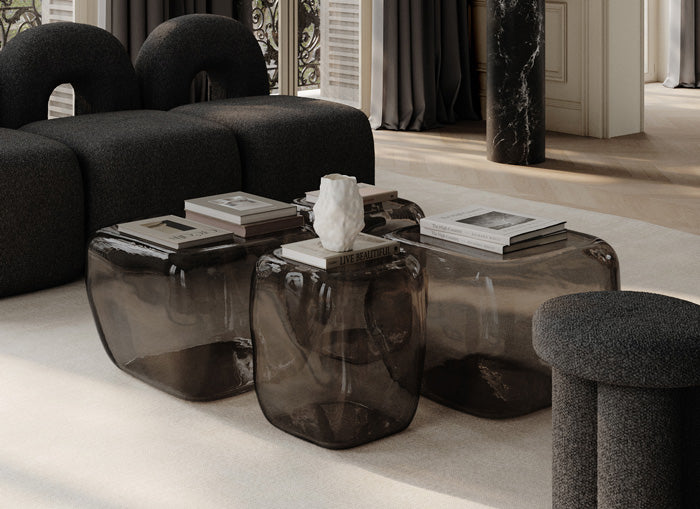 Glass Tables | Sculptural Mouth-Blown Coffee & Side Tables – 101 Copenhagen