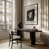 Clam Table Lamp - Burned Black