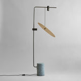 The Moon Floor Lamp - Brass