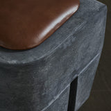 Sculpt Stool Cushion - Leather
