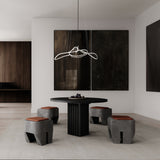 Sculpt Stool Cushion - Leather