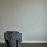 Sculpt Stool Cushion - Leather