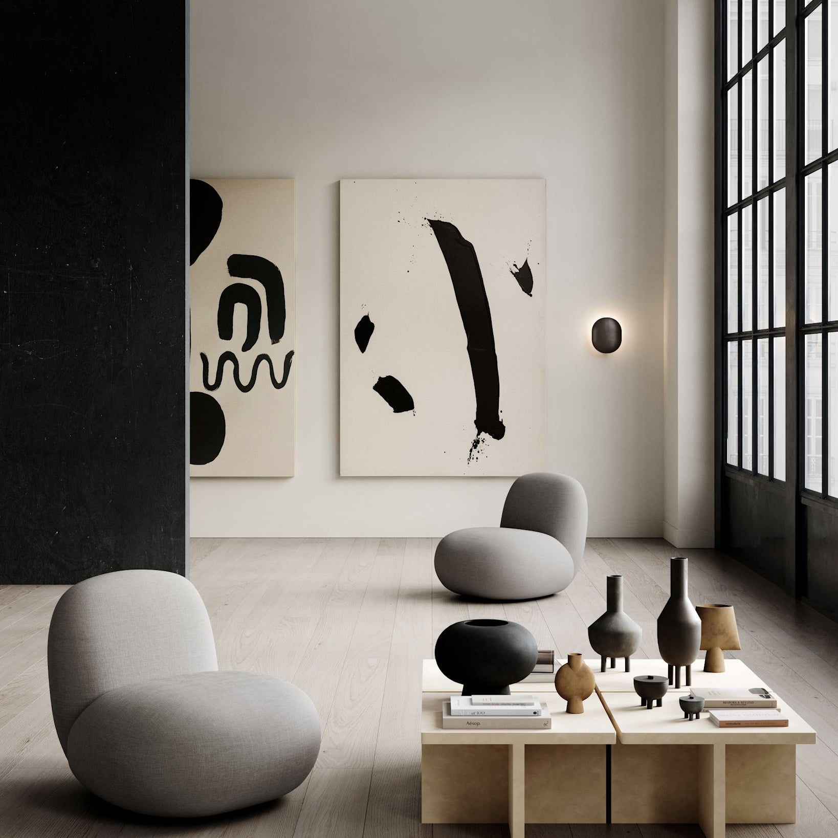 101 Copenhagen - Sphere Vase Square, Mini - Ocher - Vase