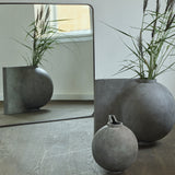 Offset Vase, Mini - Dark Grey