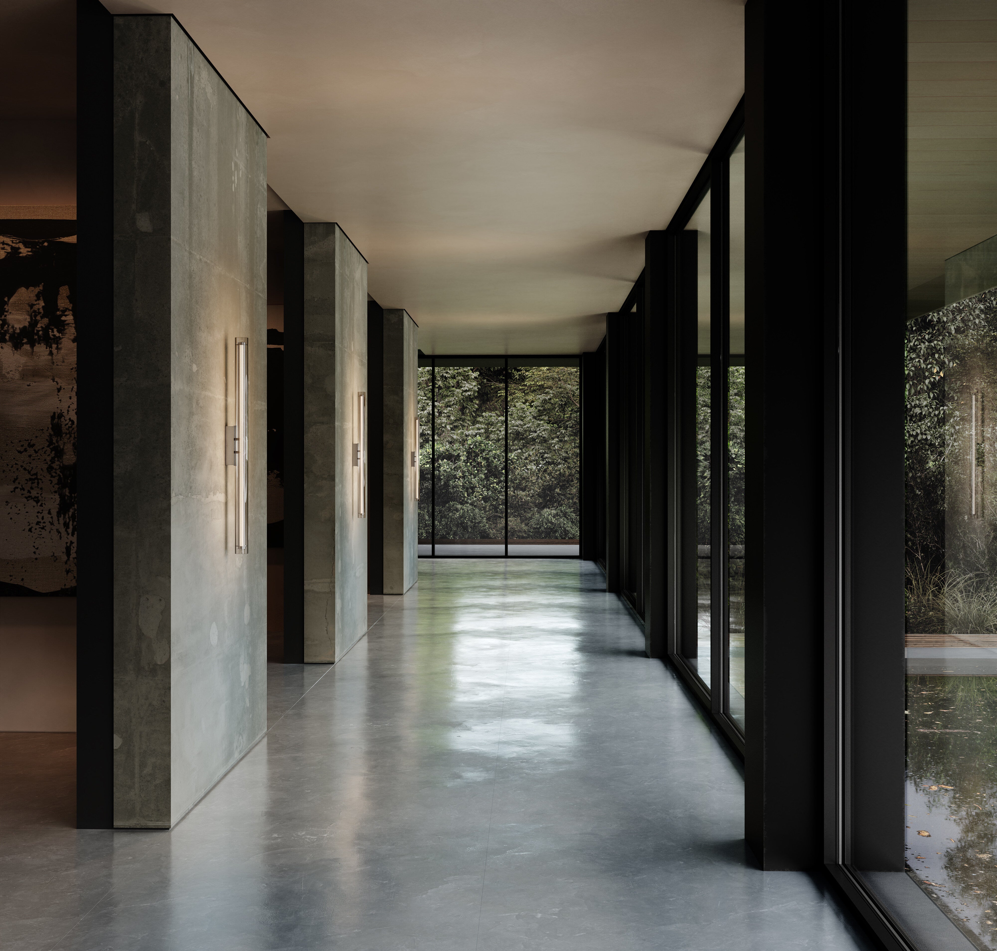 101 Copenhagen - Frame Wall Lamp, Big - Chrome - Wall Lamp