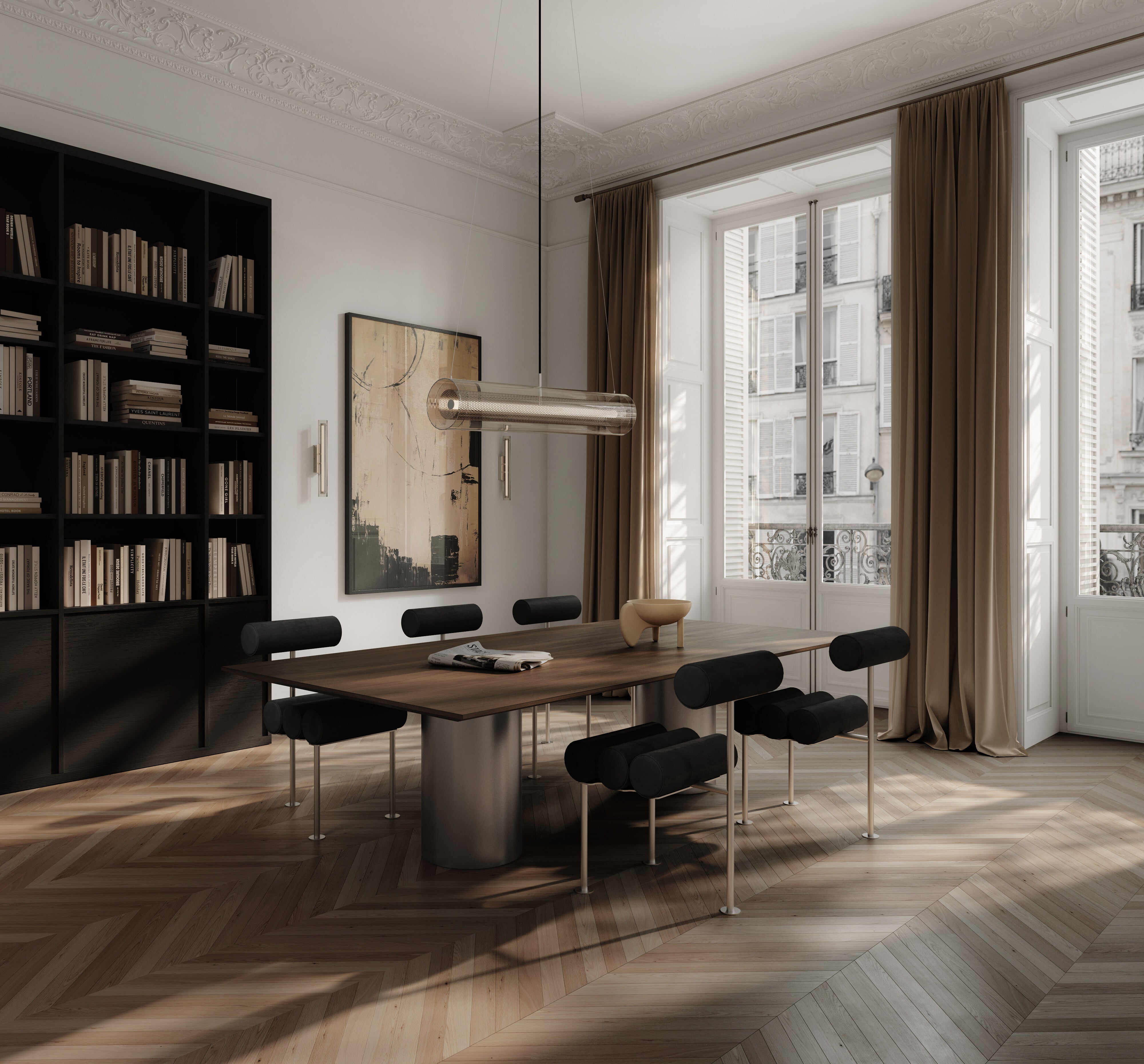 101 Copenhagen - Frame Wall Lamp, Mini - Chrome - Wall Lamp