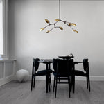 101 Copenhagen - Drop Chandelier, Mini - Brass (5m) - Chandelier