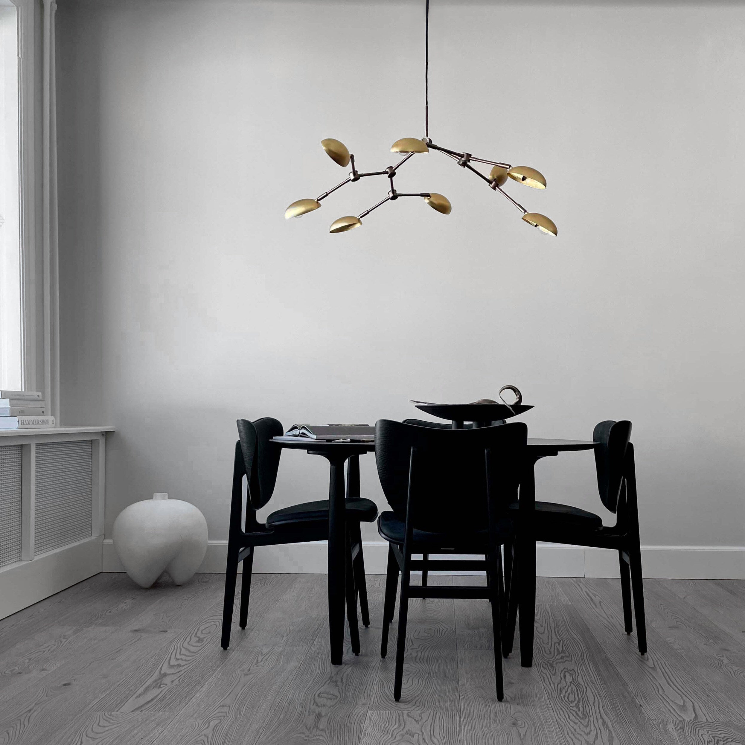101 Copenhagen - Drop Chandelier, Mini - Brass (5m) - Chandelier