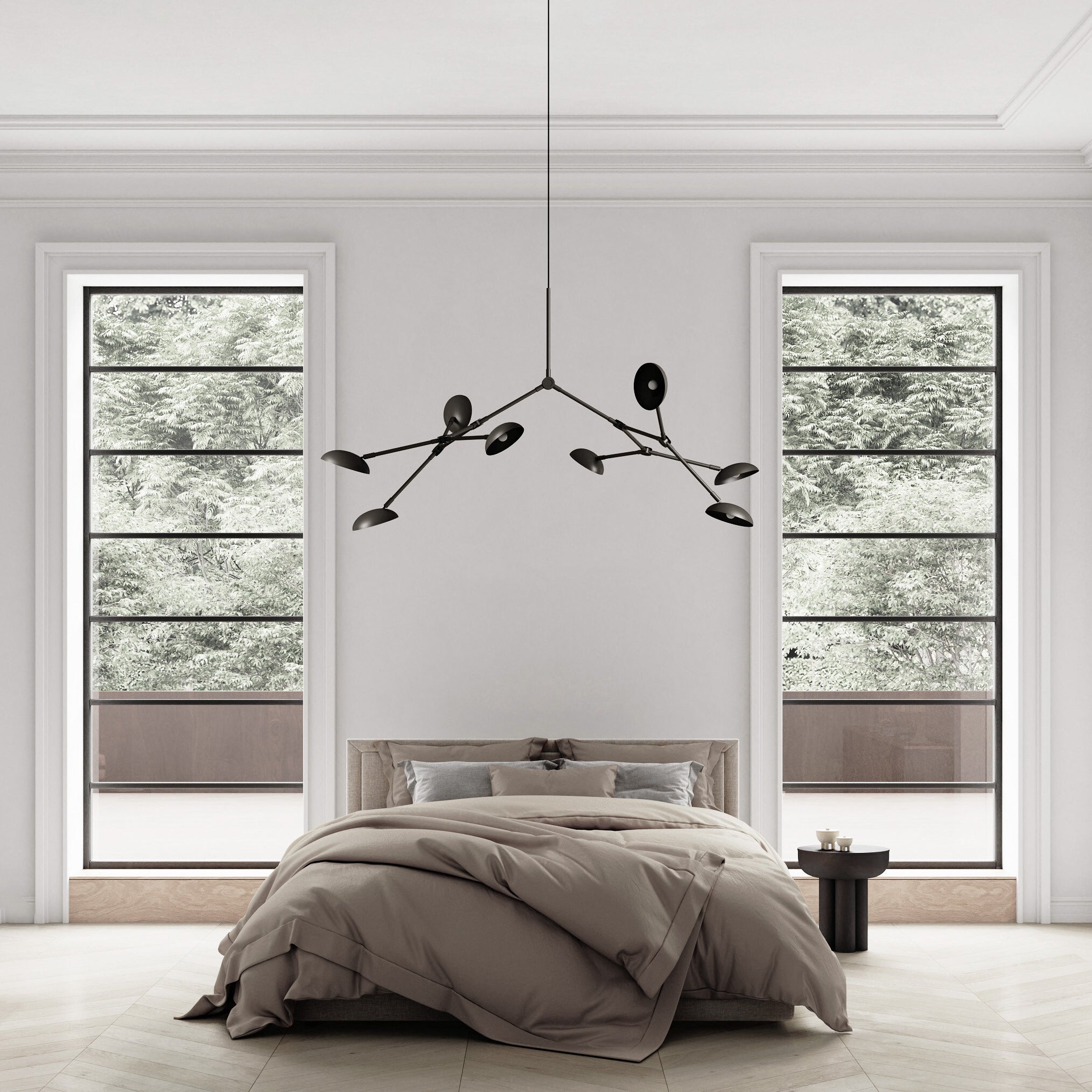 101 Copenhagen - Drop Chandelier - Bronze (5m) - Chandelier