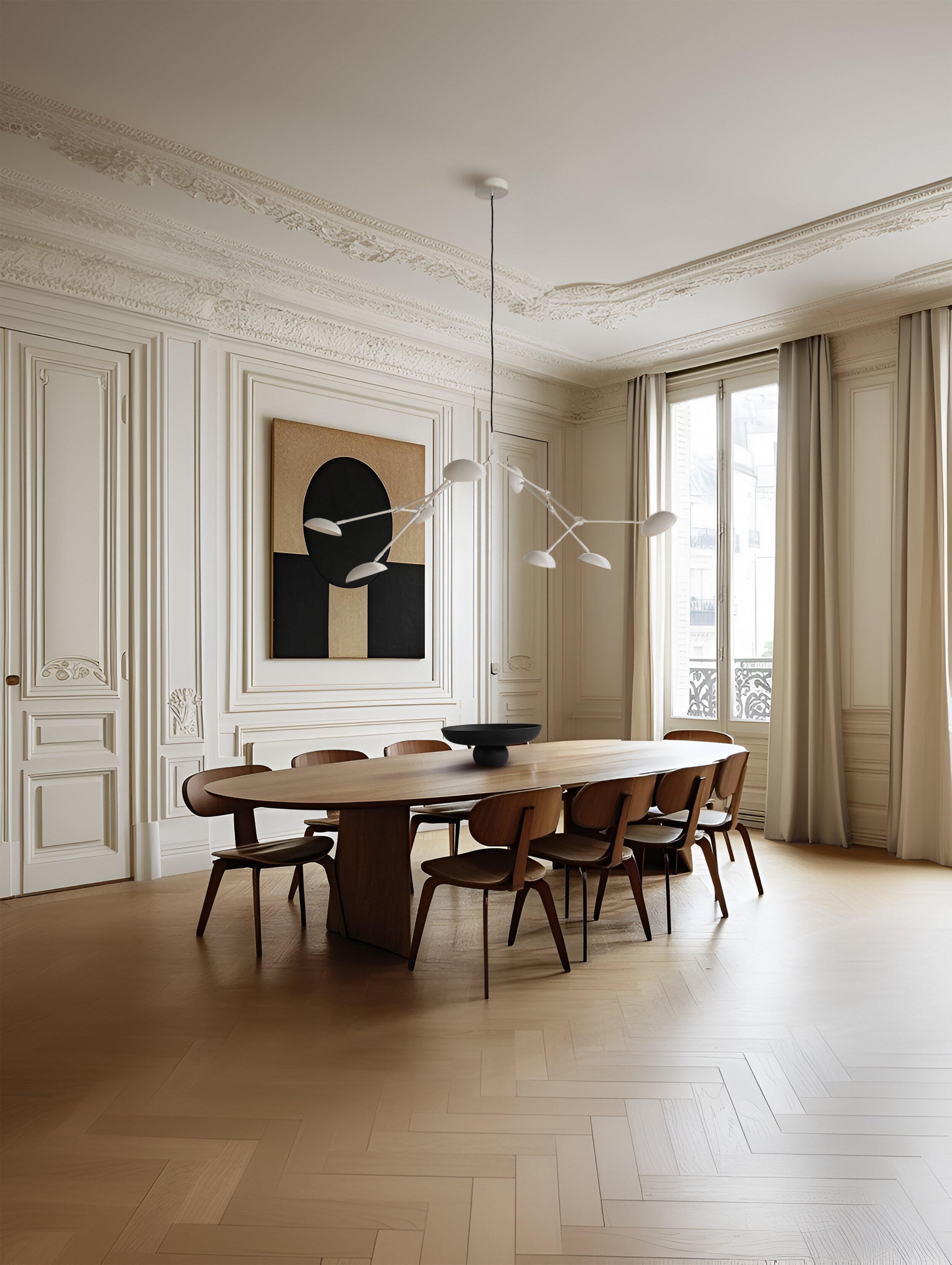 101 Copenhagen - Drop Chandelier - White (5m) - Chandelier