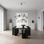 101 Copenhagen - Drop Chandelier - Burned Black (5m) - Chandelier