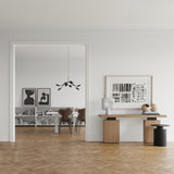 101 Copenhagen - Drop Chandelier, Mini - Burned Black (5m) - Chandelier