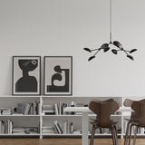 101 Copenhagen - Drop Chandelier, Mini - Burned Black (5m) - Chandelier