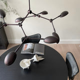 101 Copenhagen - Drop Chandelier, Mini - Burned Black (5m) - Chandelier