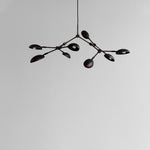101 Copenhagen - Drop Chandelier, Mini - Burned Black (5m) - Chandelier