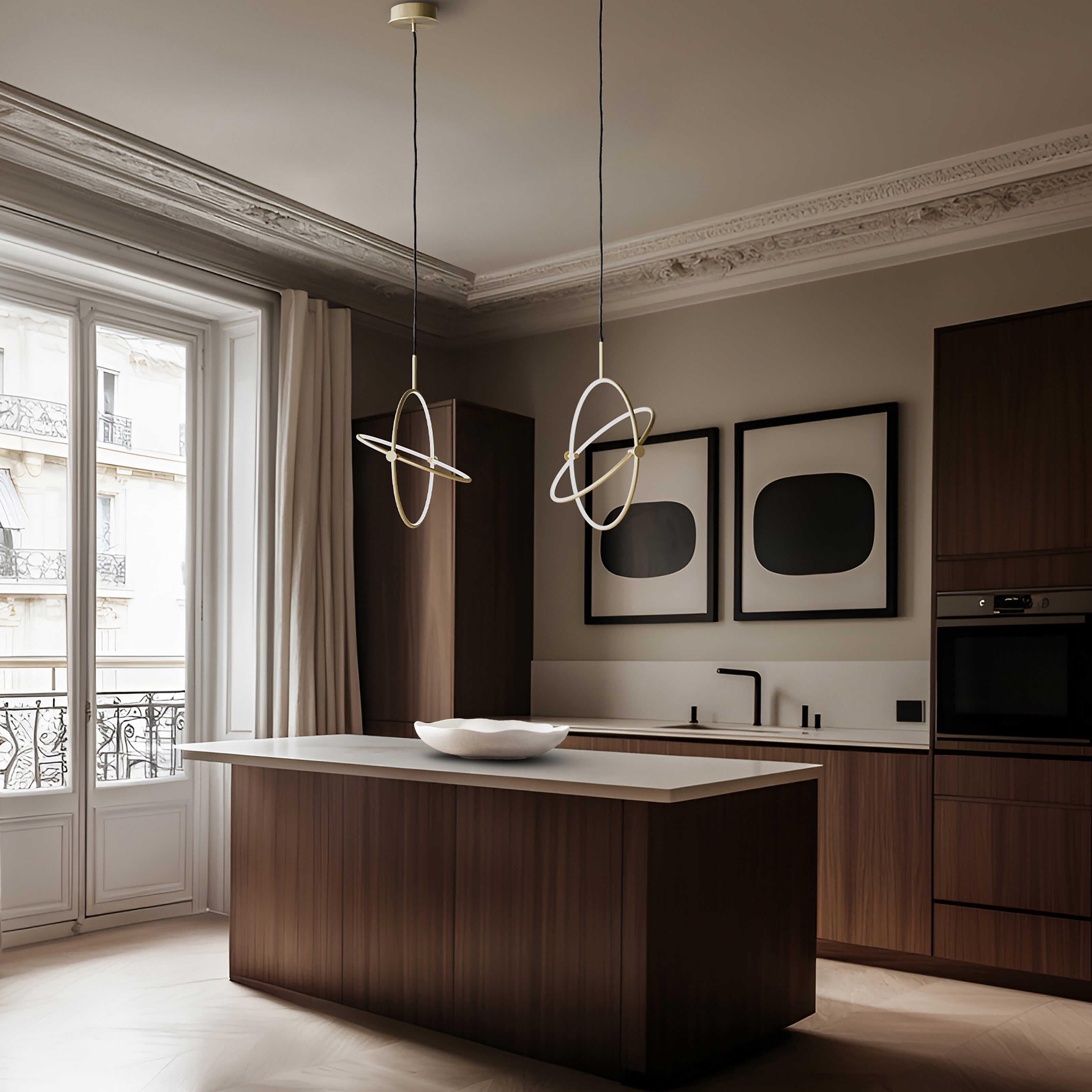 101 Copenhagen - Maru Pendant, Ø40 - Brass - Pendant