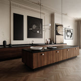 101 Copenhagen - Sahn Chandelier - Chrome (5m) - Chandelier