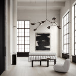 101 Copenhagen - Stingray Chandelier, Grande - Bronze (5m) - Chandelier