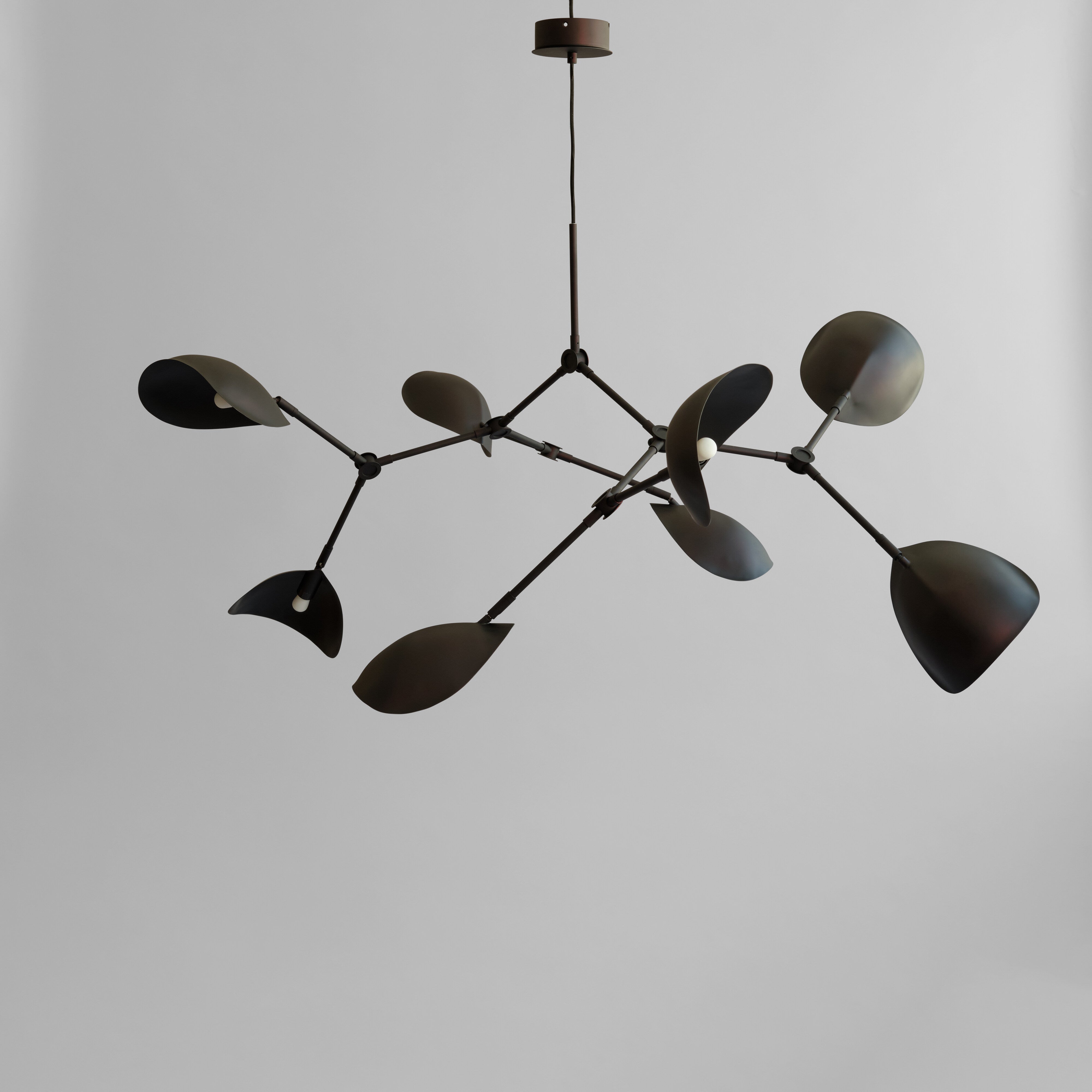 101 Copenhagen - Stingray Chandelier - Burned Black (5m) - Chandelier