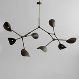 101 Copenhagen - Stingray Chandelier, Grande - Burned Black (5m) - Chandelier