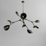101 Copenhagen - Stingray Chandelier, Grande - Burned Black (5m) - Chandelier