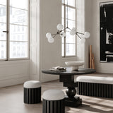 101 Copenhagen - Drop Chandelier Bulp, Mini - Grey (5m) - Chandelier