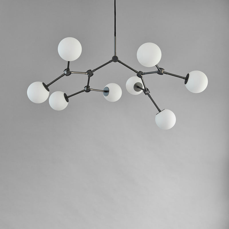 101 Copenhagen - Drop Chandelier Bulp, Mini - Grey (5m) - Chandelier