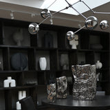 101 Copenhagen - Drop Chandelier Globe - Chrome (5m) - Chandelier