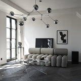 101 Copenhagen - Drop Chandelier Globe - Chrome (5m) - Chandelier