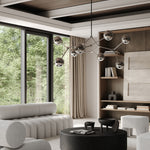 101 Copenhagen - Drop Chandelier Globe - Chrome (5m) - Chandelier