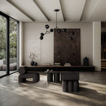 101 Copenhagen - Drop Chandelier Globe - Burned Black (5m) - Chandelier