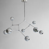101 Copenhagen - Drop Chandelier Globe - Chrome (5m) - Chandelier