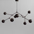 101 Copenhagen - Drop Chandelier Globe - Burned Black (5m) - Chandelier