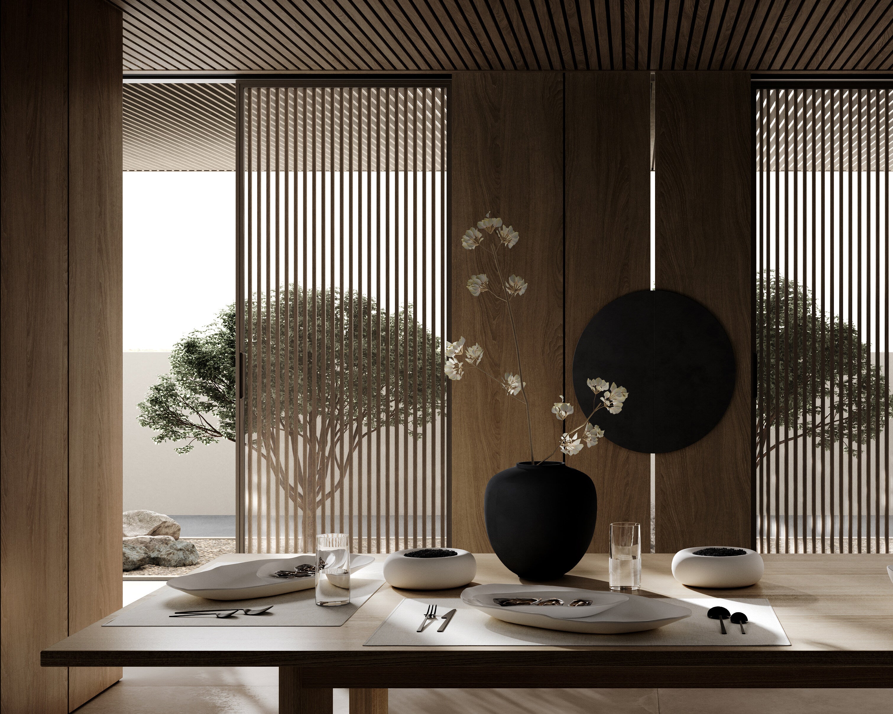 101 Copenhagen - Native Oval Tray, Big - Birch - Tray