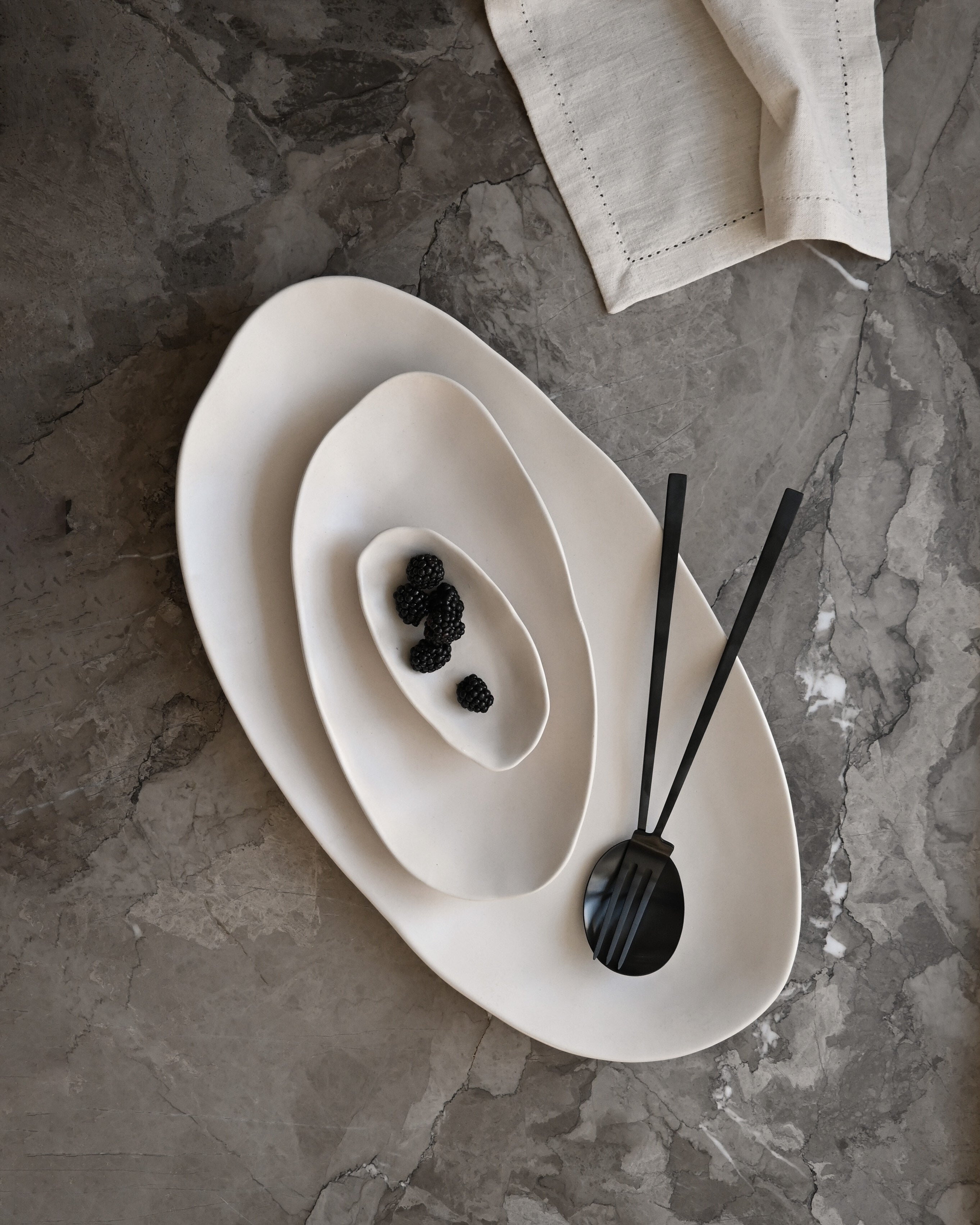 101 Copenhagen - Native Oval Tray, Medio - Birch - Tray