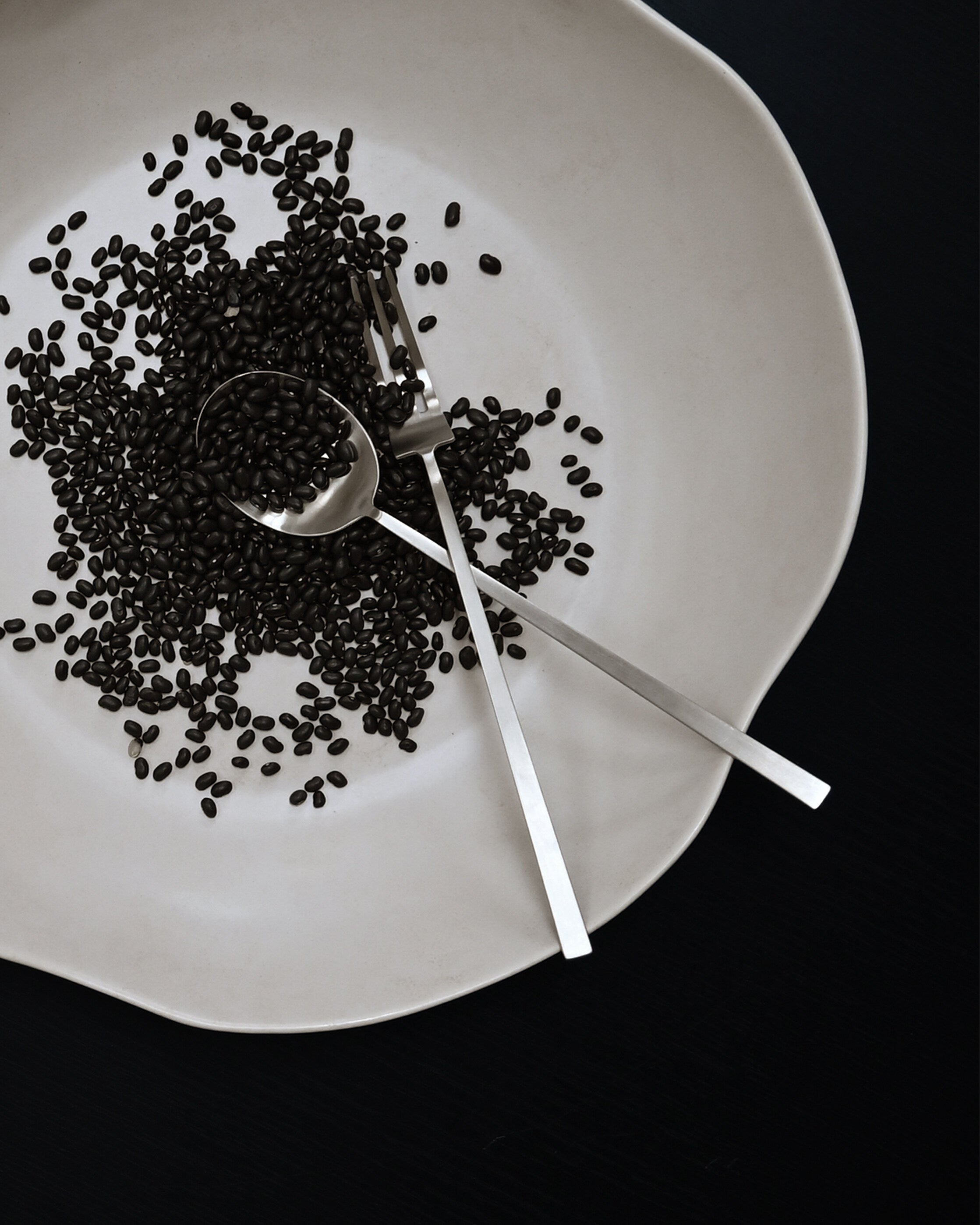 101 Copenhagen - Kogei Salad Servers - Brushed Steel - Cutlery