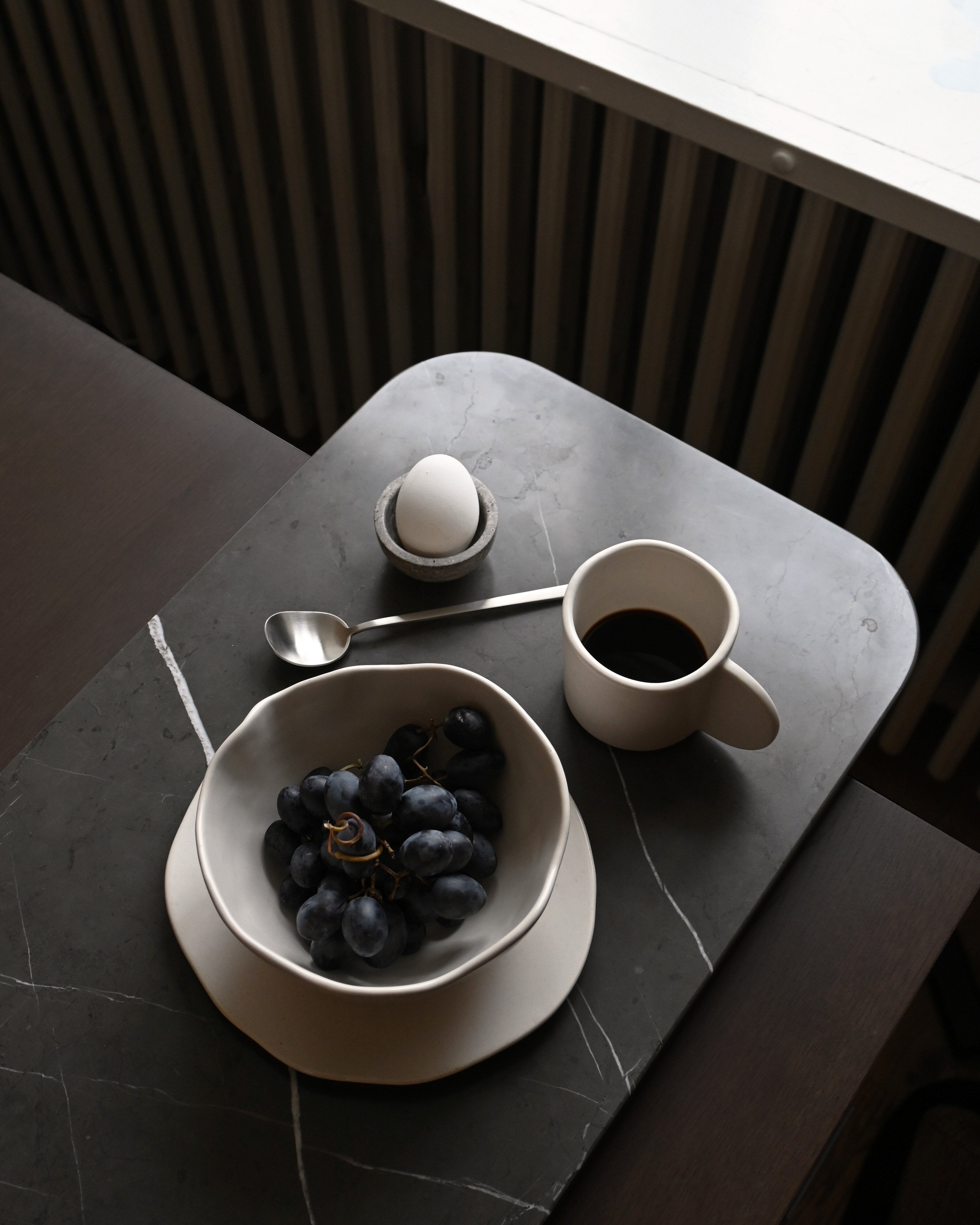 101 Copenhagen - Kogei Long Spoon - Brushed Steel - Cutlery