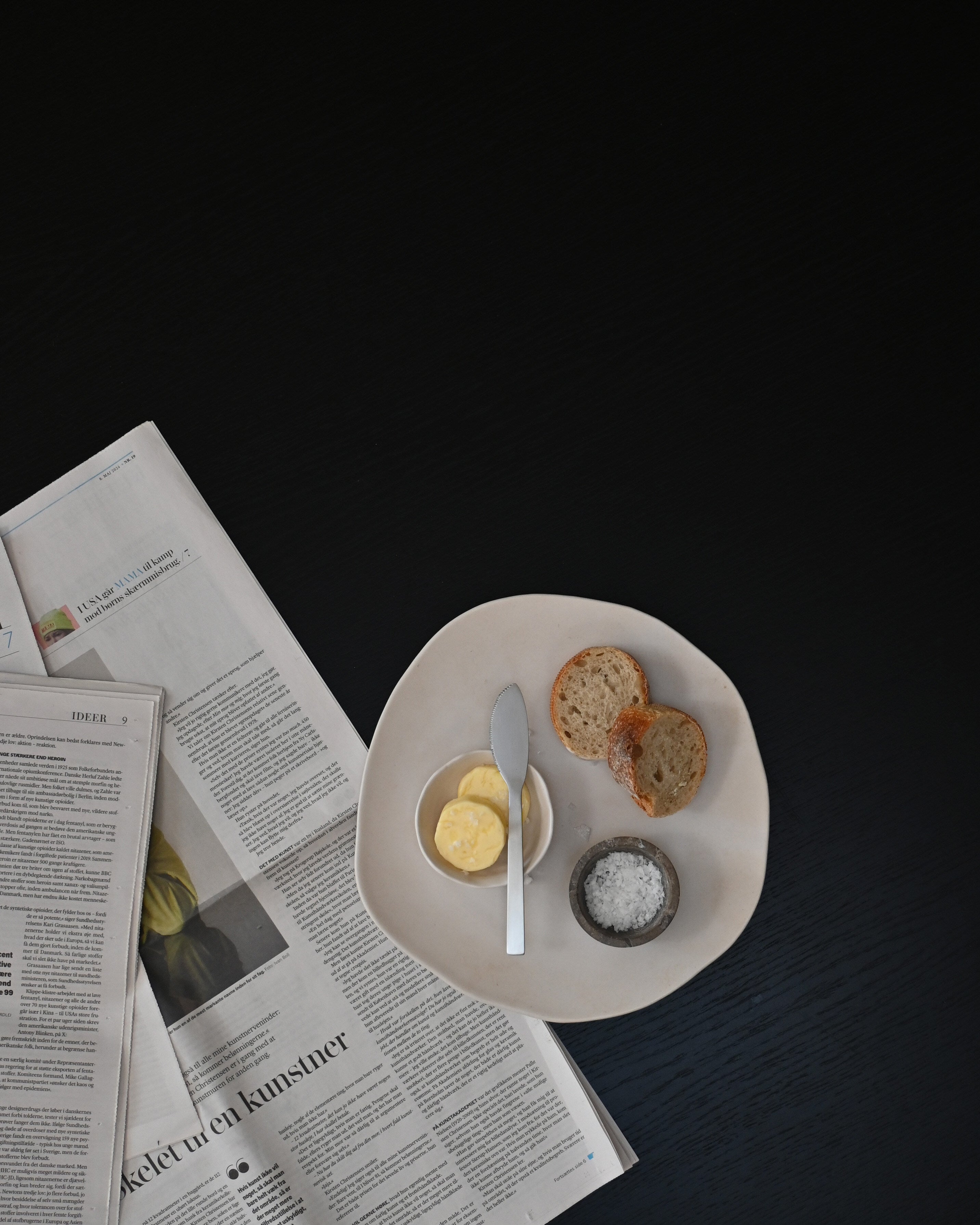 101 Copenhagen - Kogei Butter Knife - Brushed Steel - Cutlery