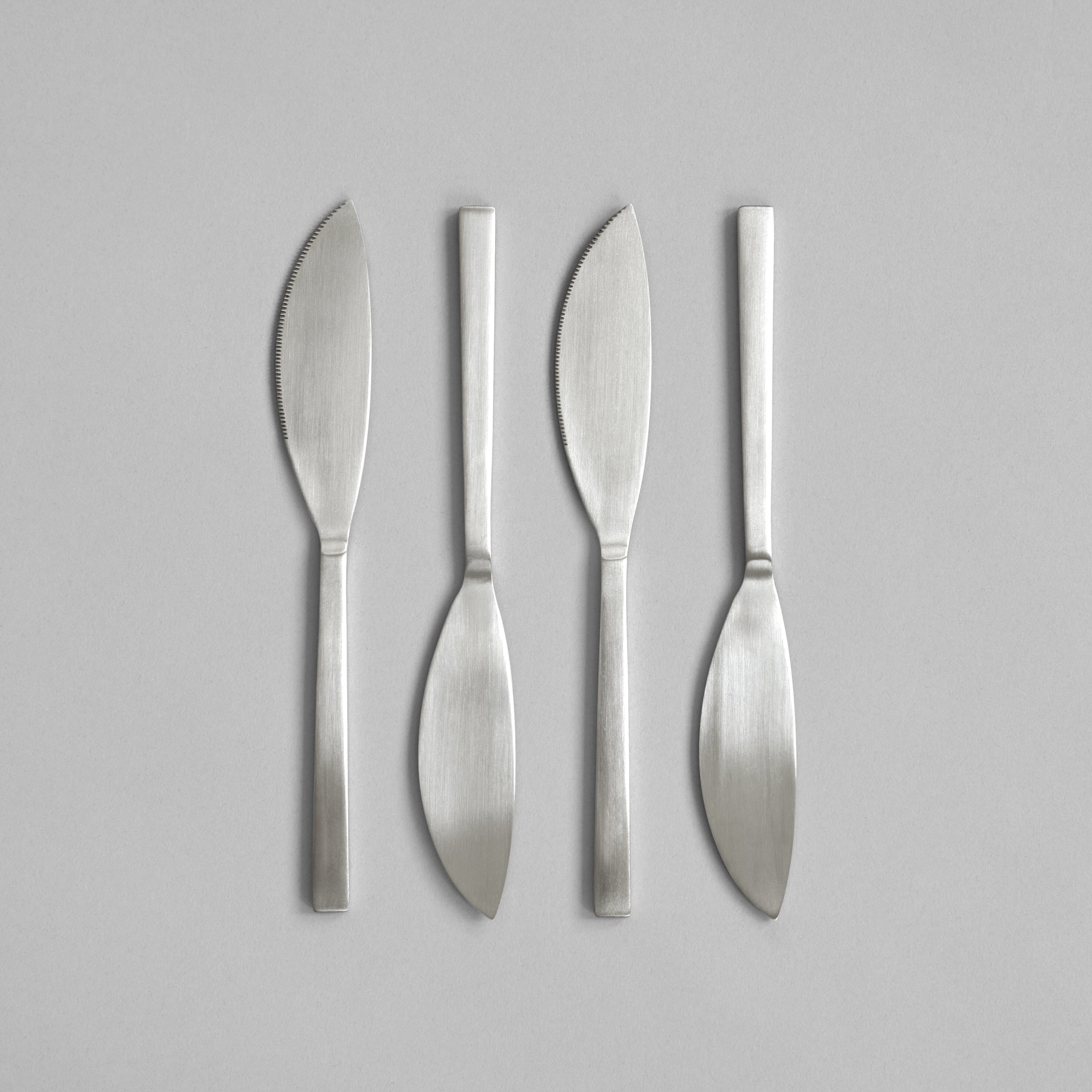 101 Copenhagen - Kogei Knife Fat - Brushed Steel - Cutlery