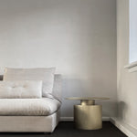 101 Copenhagen - Pillar Table, Low - Brass - Coffee Table