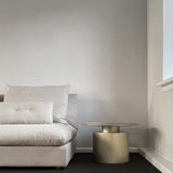 101 Copenhagen - Pillar Table, Low - Brass - Coffee Table