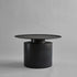 101 Copenhagen - Pillar Table, Low - Burned Black - Coffee Table