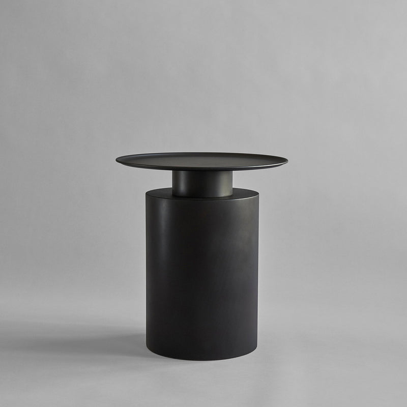 101 Copenhagen - Pillar Table, Tall - Burned Black - Coffee Table