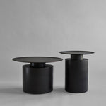 101 Copenhagen - Pillar Table, Low - Burned Black - Coffee Table