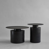 101 Copenhagen - Pillar Table, Low - Burned Black - Coffee Table