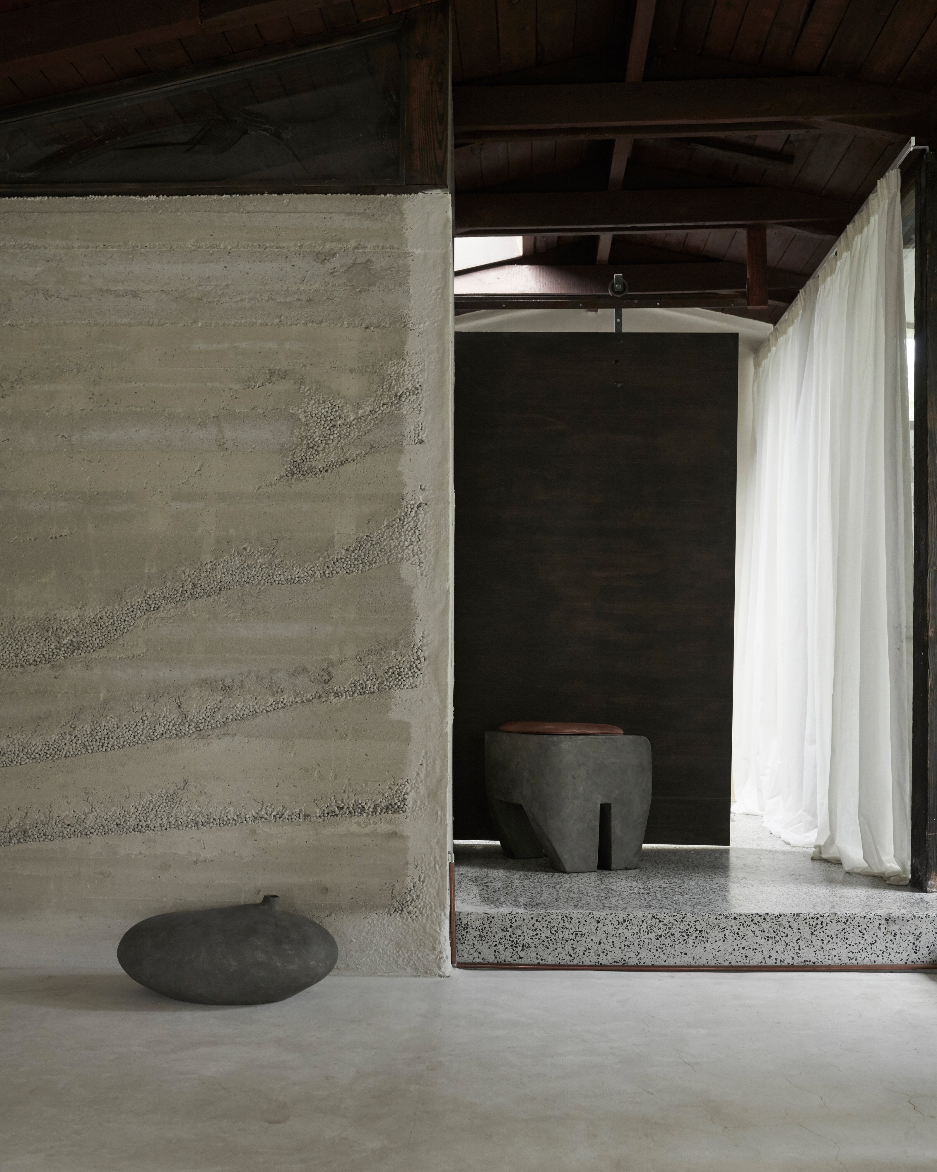 Sculpt Stools | Brutalist Inspired Sculptural Stools in Fiber