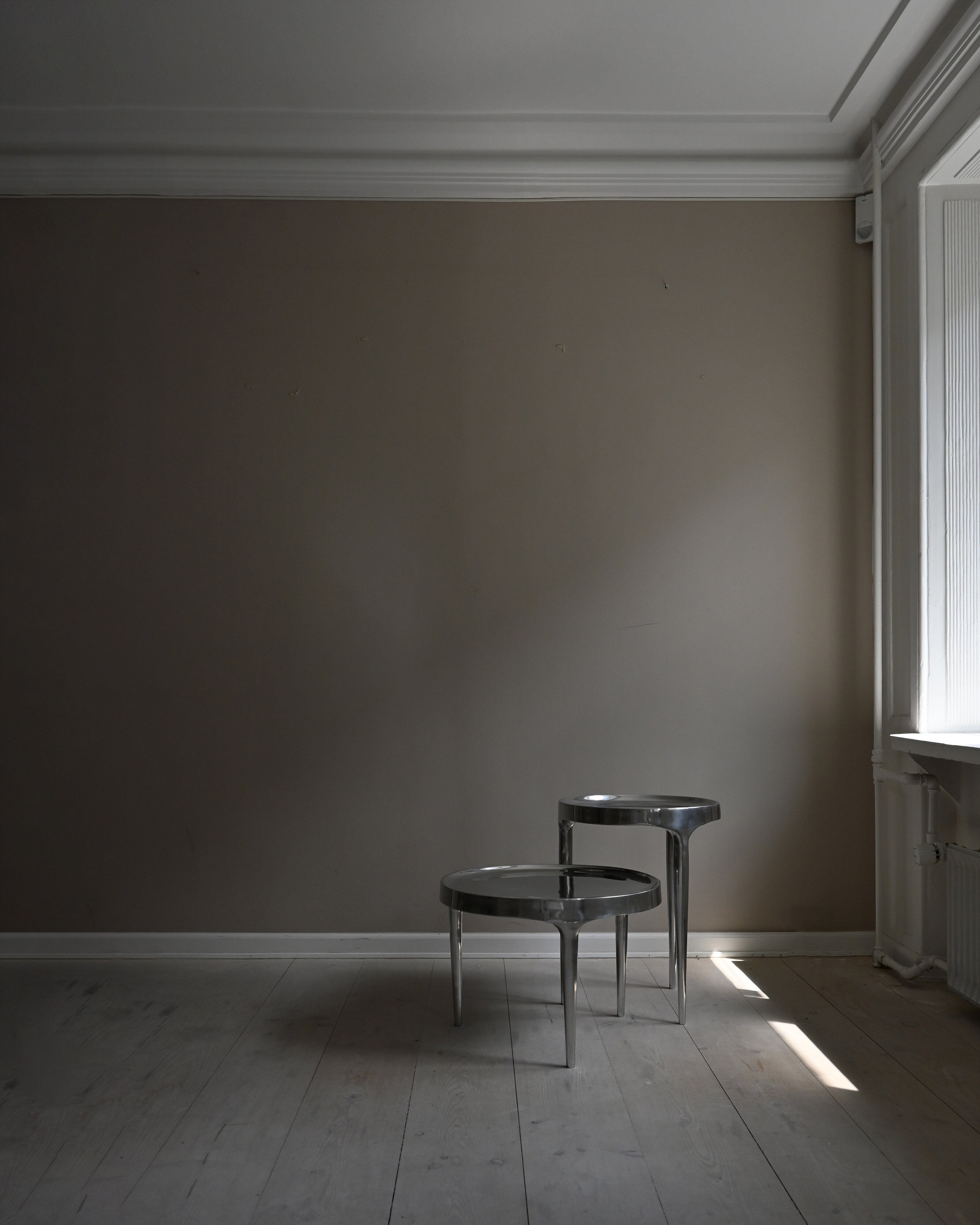 101 Copenhagen - Phantom Table, Low - Chrome - Coffee Table