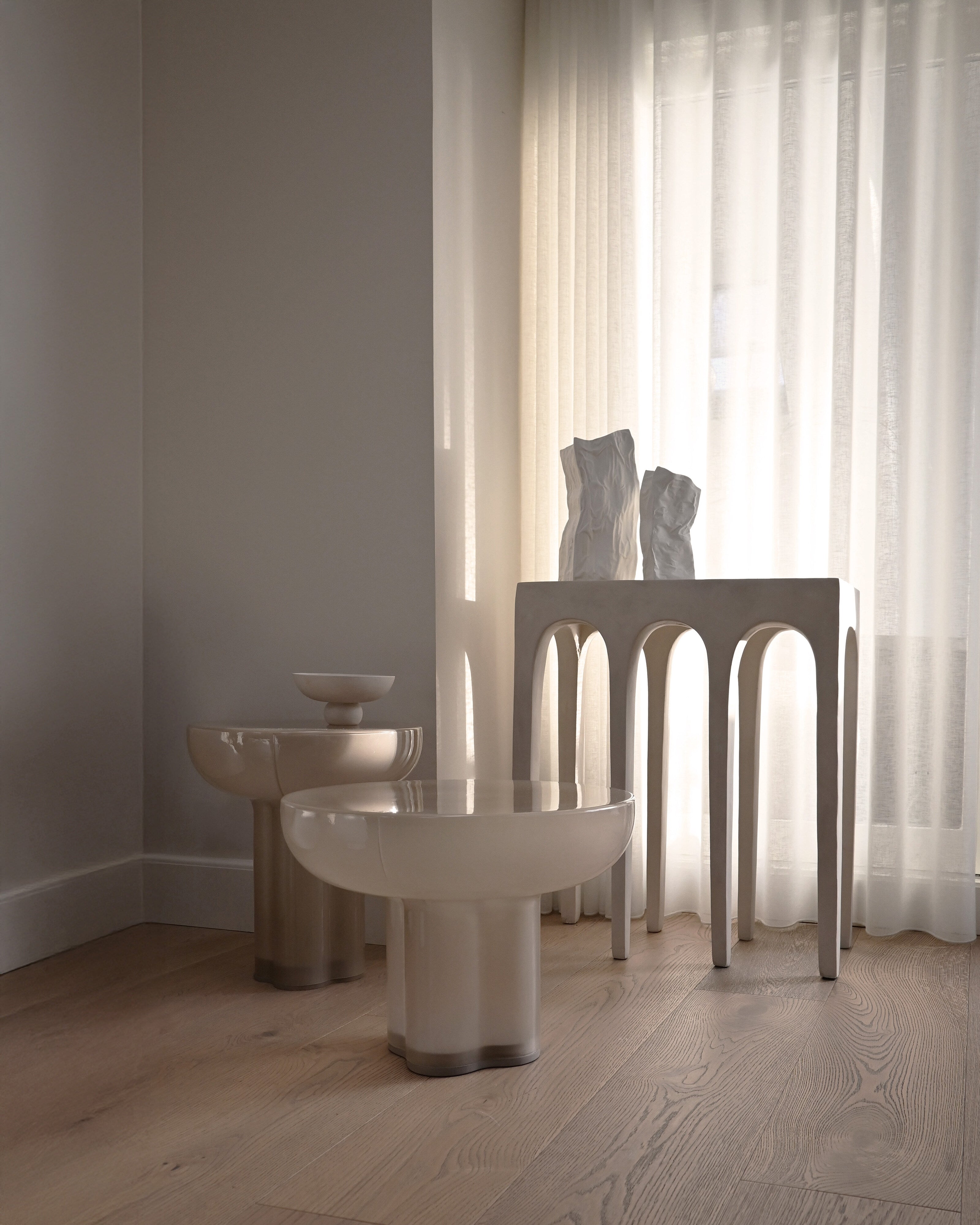 101 Copenhagen - Crown Table, Tall - Smoked Desert - Coffee Table