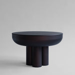 101 Copenhagen - Crown Table, Low - Burned Black - Coffee Table