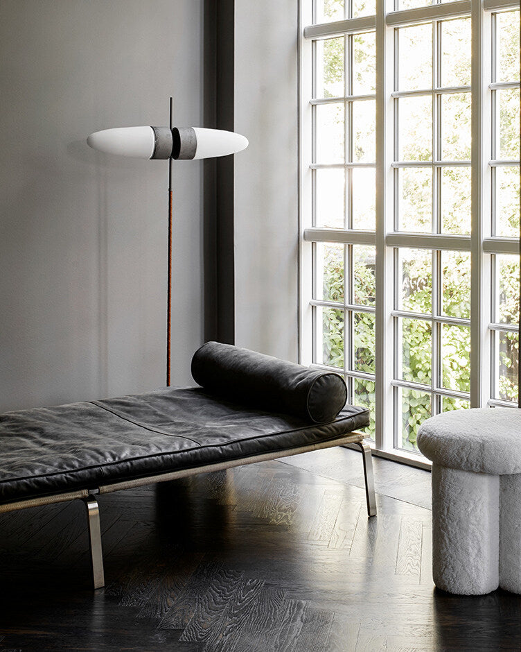 101 Copenhagen - Big Foot Stool - White (Sheepskin) - Stool